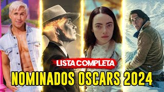 🏆 NOMINADOS OSCARS 2024  Lista Completa [upl. by Eitsrik681]