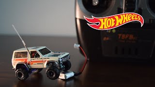 Turning a HotWheels To Remote Control 164 Scale RC Full Build Video [upl. by Daegal116]