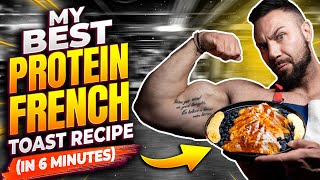 5 Ingredient High Protein French Toast in 6 minutes  Noel Deyzel [upl. by Isolde]