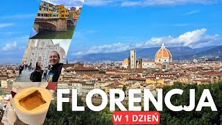 Florencja w 1 dzień atrakcje historia lokale [upl. by Philan606]