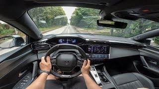 2024 Peugeot 408 GT Line  POV Drive [upl. by Ihc]