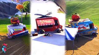 VISITER PLUSIEURS FOOD TRUCKS  PANACEE VS TOXINE  FORTNITE BATTLE ROYALE [upl. by Eiddam]