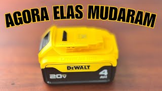 O QUE ESTÁ ACONTECENDO COM AS BATERIAS DEWALT veja neste video as mudanças nas baterias dewalt [upl. by Ominoreg]