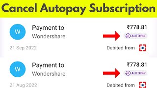 How to cancel autopay in phonepe for app subscription  stop automatic payment [upl. by Abott]