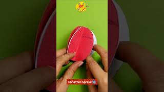 DIY Christmas Tree Ball Craft Christmas Decor Paper Craft chrismas2024 shorts [upl. by Dnomsad631]