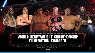 GIANTS ELIMINATION CHAMBER MATCH  WWE 2K22  TR Gamer [upl. by Yrian]