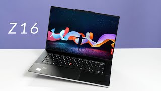 Lenovo ThinkPad Z16 Review  The Battery Champion [upl. by Rex]