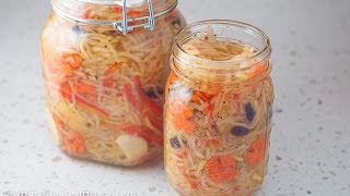 How to Make Papaya Atchara Pickled Papaya [upl. by Wamsley]