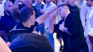 BRAWL ERUPTS between UFC fighters in casino Brendan Allen PUNCHES Marvin Vettori IN FACE at PFL 8 [upl. by Paulina232]