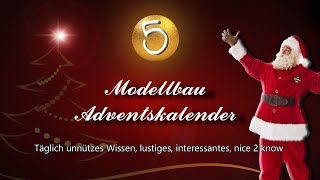 Modellbau Adventskalender Türchen 5 [upl. by Blood323]