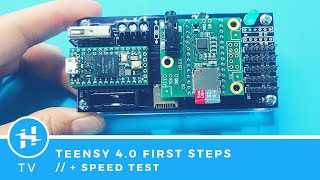 Teensy 40 First Steps  Speed Test [upl. by Ivo]