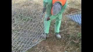 Gabion Installation Video [upl. by Duston395]