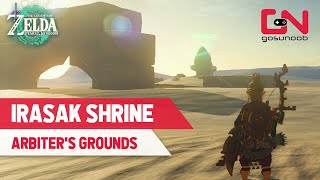 How to Get to Arbiters Grounds Shrine in Zelda Tears of the Kingdom  Irasak Shrine [upl. by Immas]