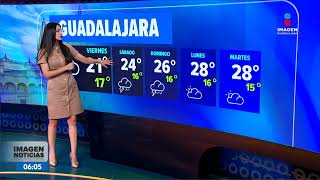 Pronóstico del clima Jalisco 27 de septiembre 2024  Noticias GDL con Ricardo Camarena [upl. by Consolata]