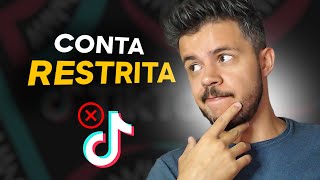 como verificar RESTRIÇÕES na conta do TIK TOK Aumente suas Visualizações tiktok [upl. by Rodriguez]