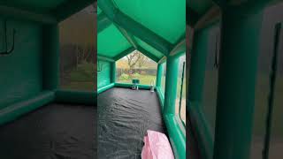 Step inside a Car Bubble show car inflatable garage  The ultimate in outdoor vehicle storage cover [upl. by Engenia]