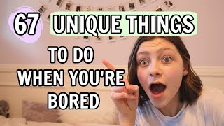 67 Actual FUN Things To Do When Youre Bored  Bethany [upl. by Feil]