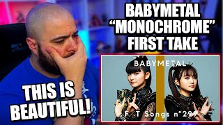 Pianist FIRST TIME REACTION  BabyMetal Monochrome FIRST TAKE [upl. by Nahaj652]