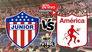 Junior 1 vs América 0  Fecha 1 Cuadrangulares  Liga Betplay II 2024 [upl. by Morgenthaler849]