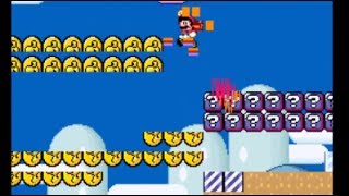 Super Mario World SNES Glitch level corruption 1 [upl. by Vivia296]