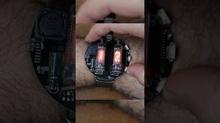 Amazing NIXIE Tubes watch design [upl. by Hewe]