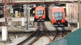 CHEGADA E PARTIDA DE TRENS NA ESTAÇÃO LUZ [upl. by Schmitz]