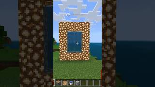 Glowstone Portal はいよろこんで minecraft minecraftideas minecraftshorts videoshort gaming memes [upl. by Diamond]