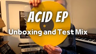 David Hausdorf  Acid EP  Unboxing and Test Mix [upl. by Attenohs716]