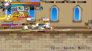 Elsword Iron Paladin Basic ComboSkills [upl. by David]