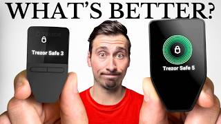 Trezor Safe 3 vs Safe 5 What’s Better [upl. by Adeehsar]