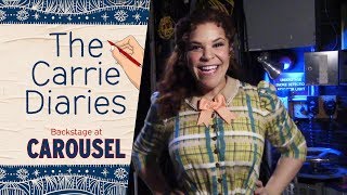 Episode 7 The Carrie Diaries Backstage at CAROUSEL with Lindsay Mendez [upl. by Tenner474]