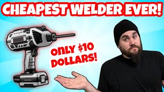 TESTING THE WORLDS CHEAPEST WELDER Only 10 dollars [upl. by Snehpets]