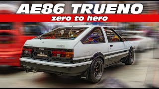 Toyota AE86  Restore from 0 to HERO [upl. by Nosrac266]