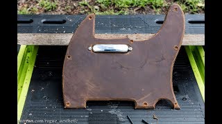 Leather Pickguard Guitar Goomba Ep0003 [upl. by Anilram]