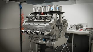 This company is still building F1 V10 engines that you can buy today [upl. by Nallaf451]