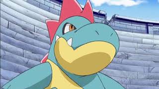 Pokemon Ash Totodile evolve into Croconaw in Hindi  Ash Totodile Return  Ash Feraligatr  power of [upl. by Analah832]