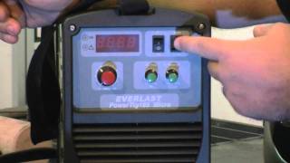 PowerTig 185 Micro Welder ACDC TIG Inverter welder GTAW Everlast PowerTig Welder [upl. by Land]