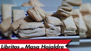 LIBRITOS DE MASA HOJALDRE CASEROS [upl. by Migeon]