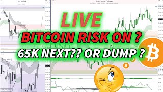 Risk On  LIVE  Bitcoin BuySell Signals SMC  ICT Analysis  bitcoin trading ict smc [upl. by Alastair]