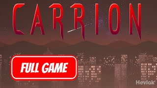 CARRION Gameplay Walkthrough FULL GAME  No Commentary [upl. by Leilamag]