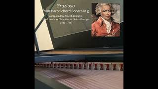 Grazioso from Harpsichord Sonata in g [upl. by Arita]