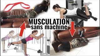 Remplacer les Machines de Muscu avec 1 Élastique  Home Workout Machine [upl. by Odessa]