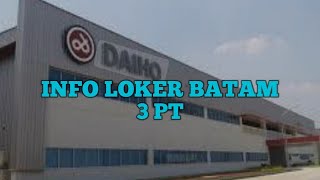 INFO LOKER BATAM 3 PT IKLAN KOTA BATAM [upl. by Buskus]