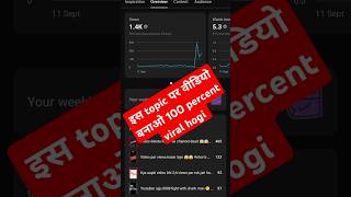 Short video ko 2 mintt me viral karo 😱 shorts youtubeshorts youtibetips ManojDey [upl. by Nahtanoy]