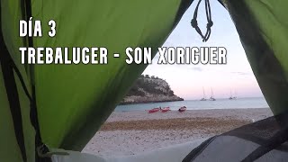 Vuelta a Menorca en Kayak  Dia 3  De Trebaluger a Son Xoriguer [upl. by Sadler]