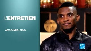 Samuel Etoo en interview exclusive sur FRANCE 24 [upl. by Eilasor938]