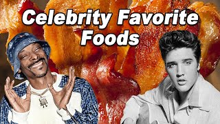 Famous Celebrities FAVORITE Foods [upl. by Fachini]