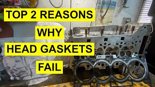 Why Do Head Gaskets Fail  Top 2 Reasons [upl. by Sulihpoeht]