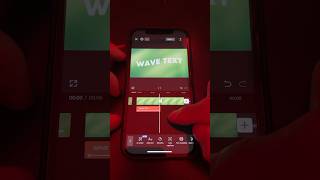 How To Make Wave Text Animation In CapCut Tutorial [upl. by Cresida]