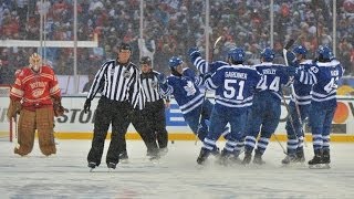 Winter Classic Shootout Maple Leafs vs Red Wings [upl. by Colvin650]